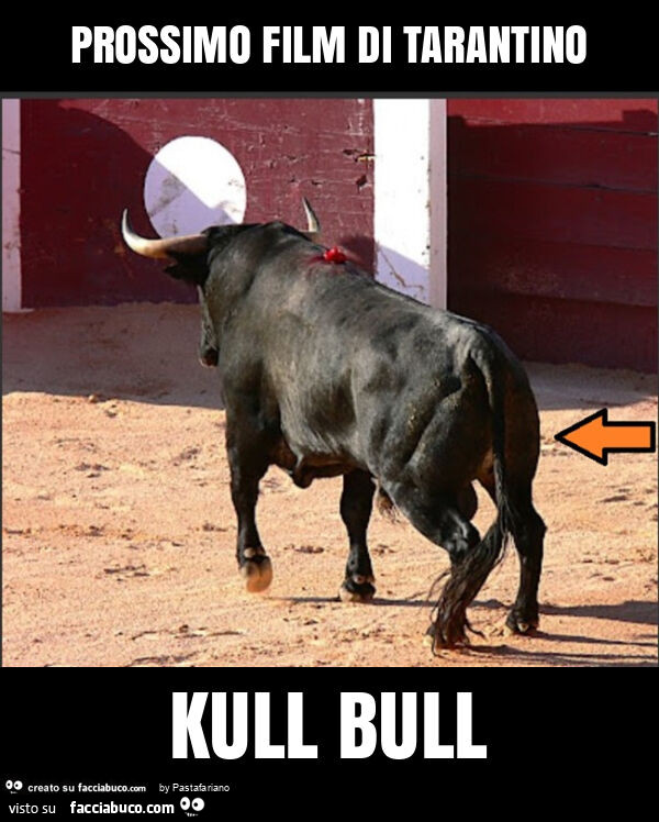 Prossimo film di tarantino kull bull