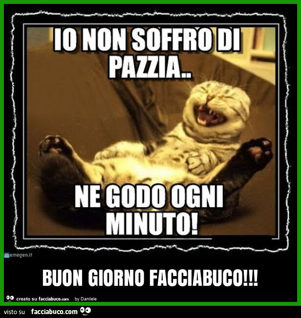 Buon giorno facciabuco