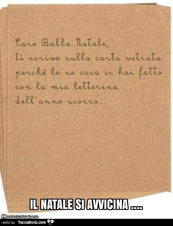 Il natale si avvicina