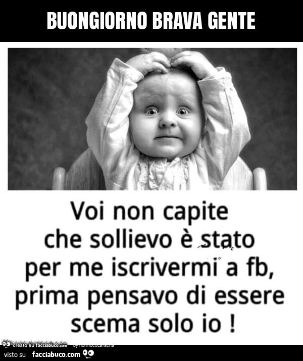 Buongiorno brava gente