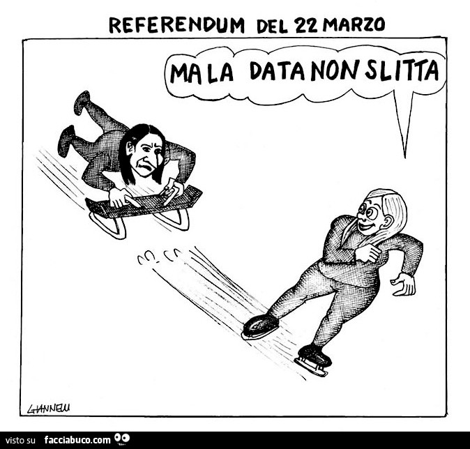 Referendum del 22 marzo mala data non slitta