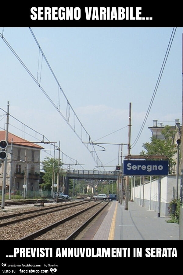 Seregno variabile… previsti annuvolamenti in serata