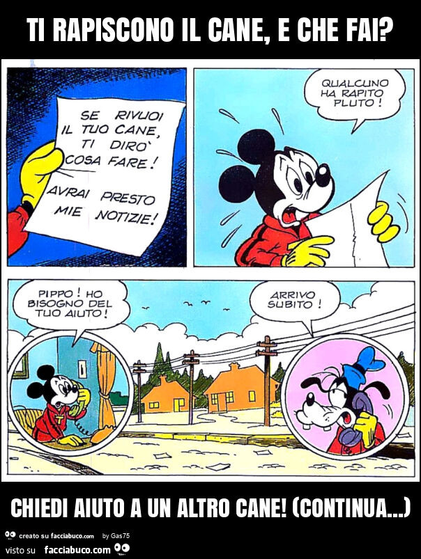 Ti rapiscono il cane, e che fai? Chiedi aiuto a un altro cane! (Continua&hellip; )