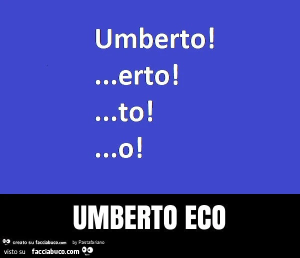 Umberto eco