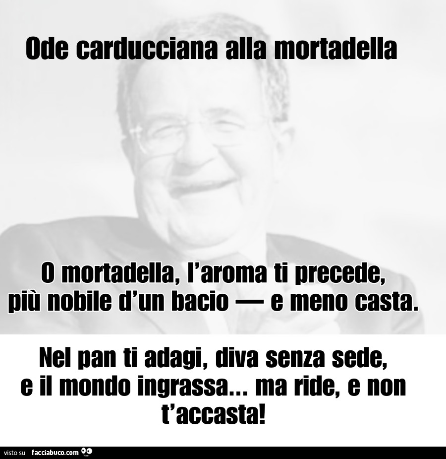 Ode carducciana alla mortadella