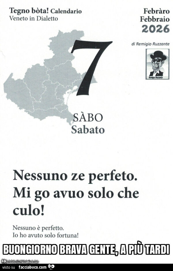 Buongiorno brava gente, a più tardi