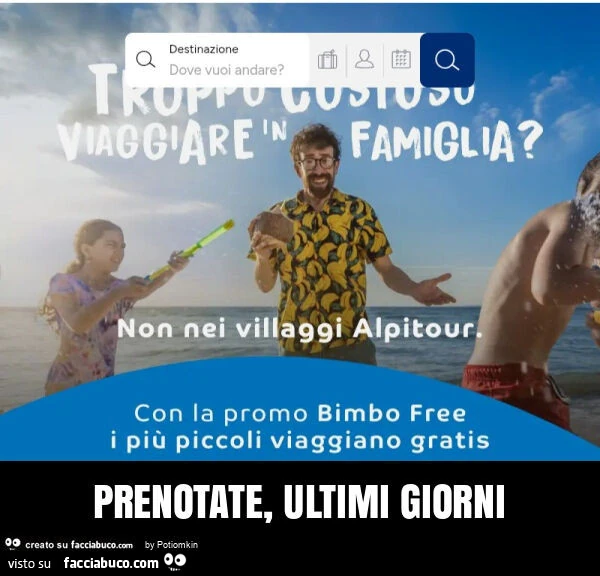 Prenotate, ultimi giorni
