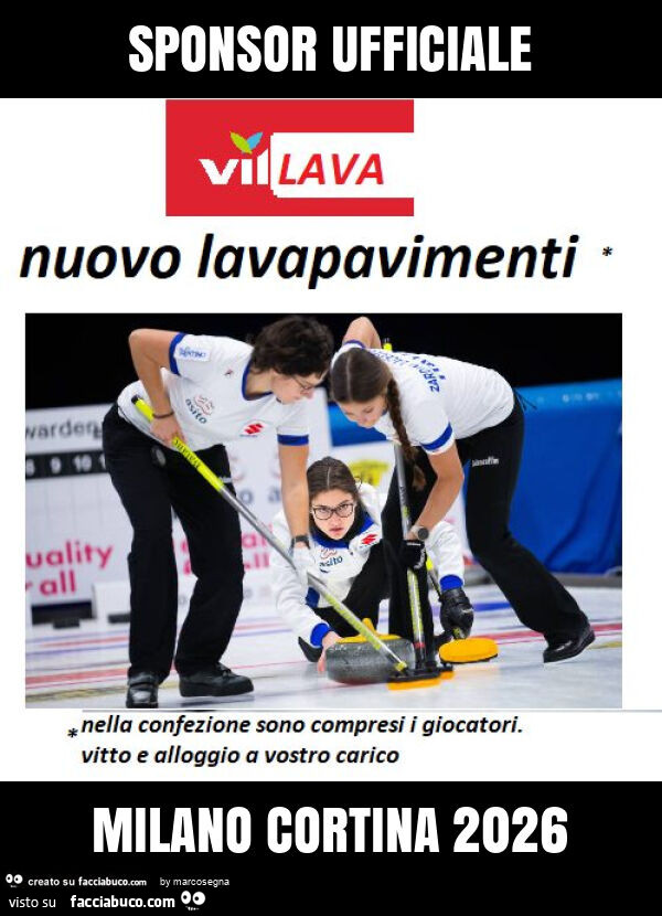 Sponsor ufficiale milano cortina 2026