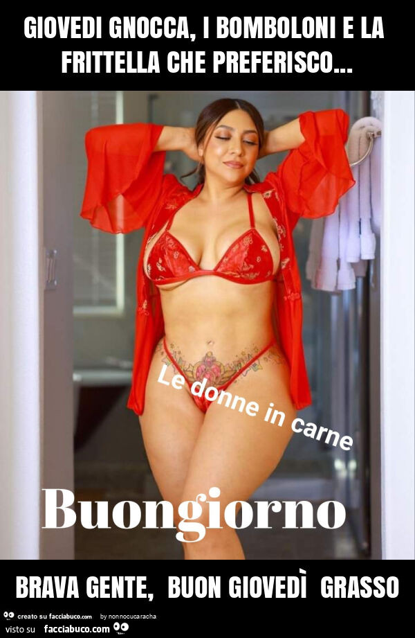 Giovedi gnocca, i bomboloni e la frittella che preferisco&hellip; brava gente, buon giovedì grasso