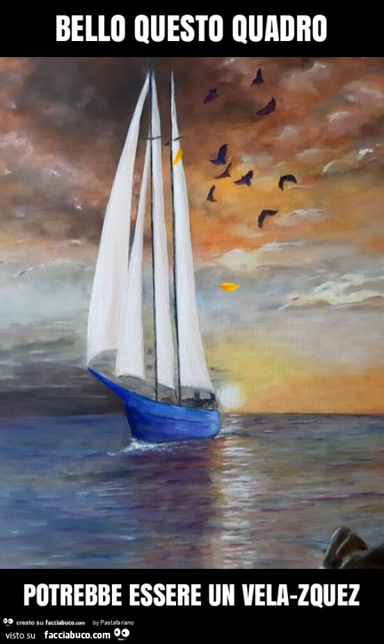 Bello questo quadro potrebbe essere un vela-zquez