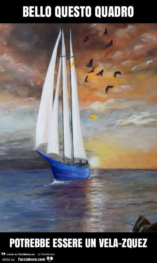 Bello questo quadro potrebbe essere un vela-zquez