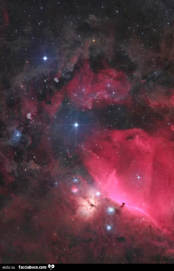 Astronomy Photographer of the Year Finalista categoria Miglior Nuovo Talento – La Cintura di Orione di Yang Liu