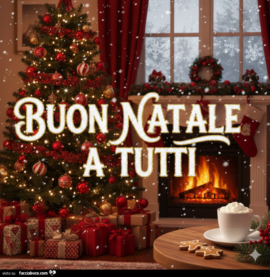 Auguri buon natale a tutti