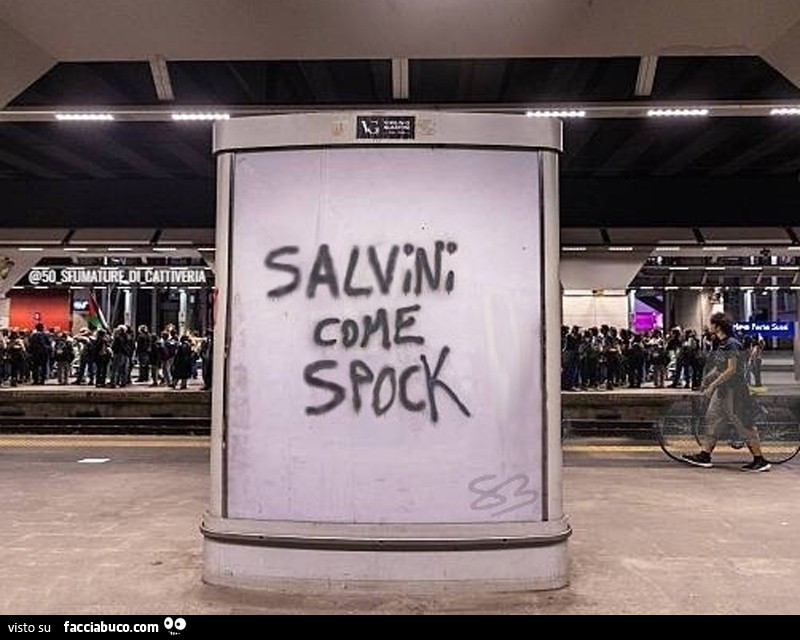 Salvini come Spock