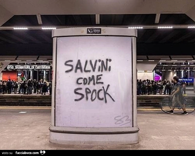 Salvini come Spock