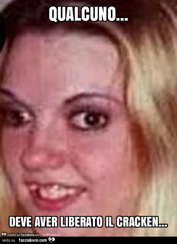 Qualcuno&hellip; deve aver liberato il cracken