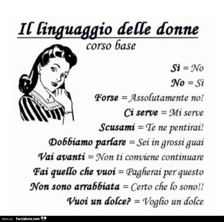 Il linguaggio delle donne