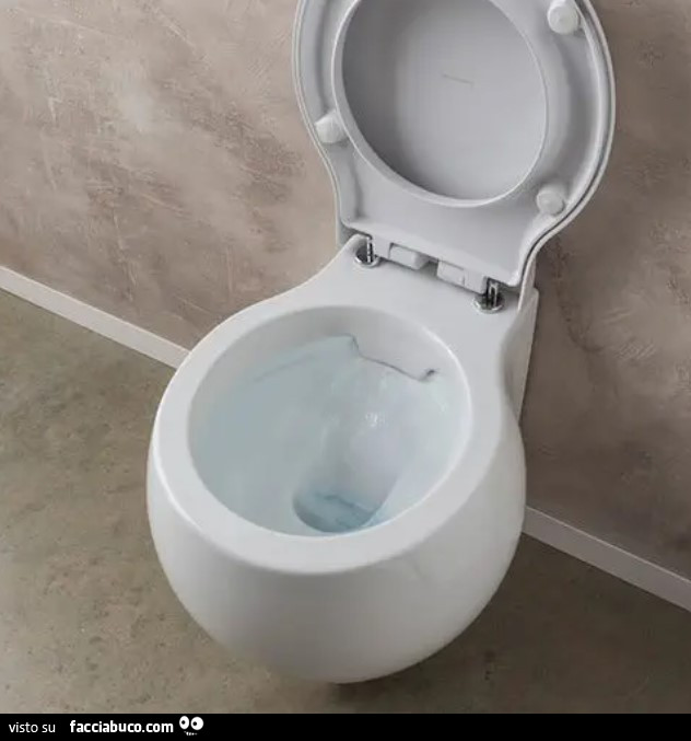 Tazze wc rotonde, mavaffanculo