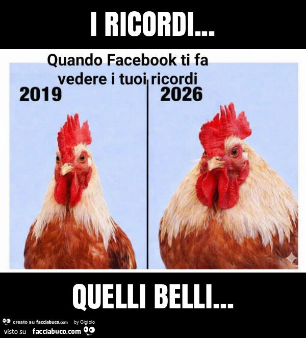I ricordi&hellip; quelli belli
