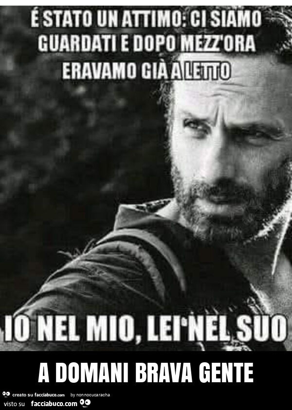 A domani brava gente