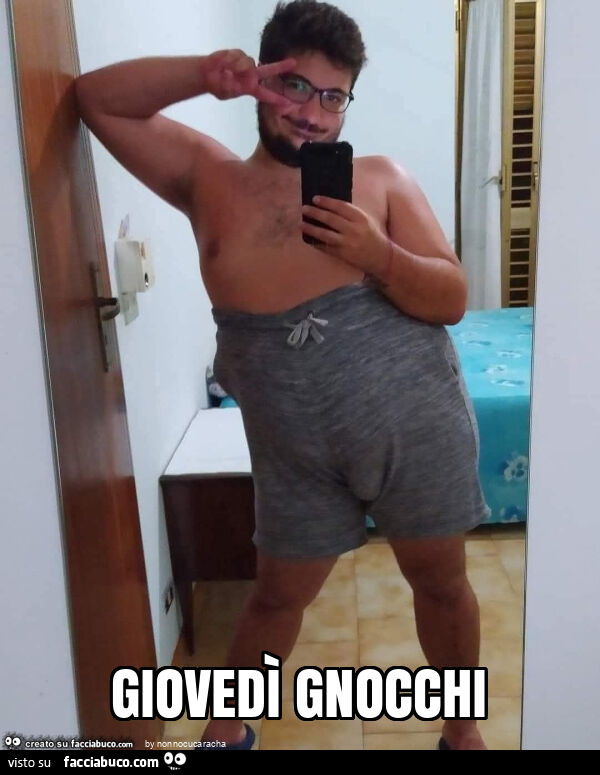 Giovedì gnocchi