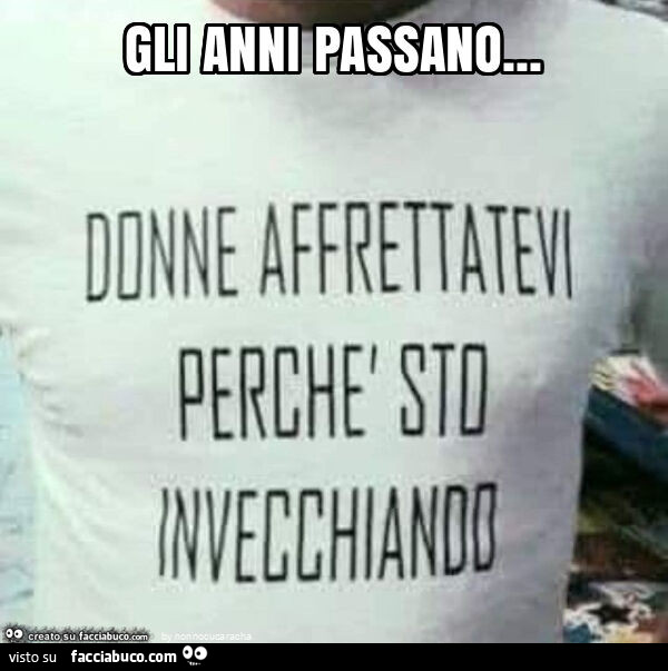 Gli anni passano