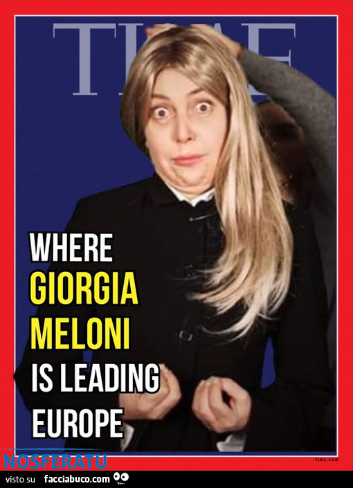 Where Giorgia Meloni is leading europe