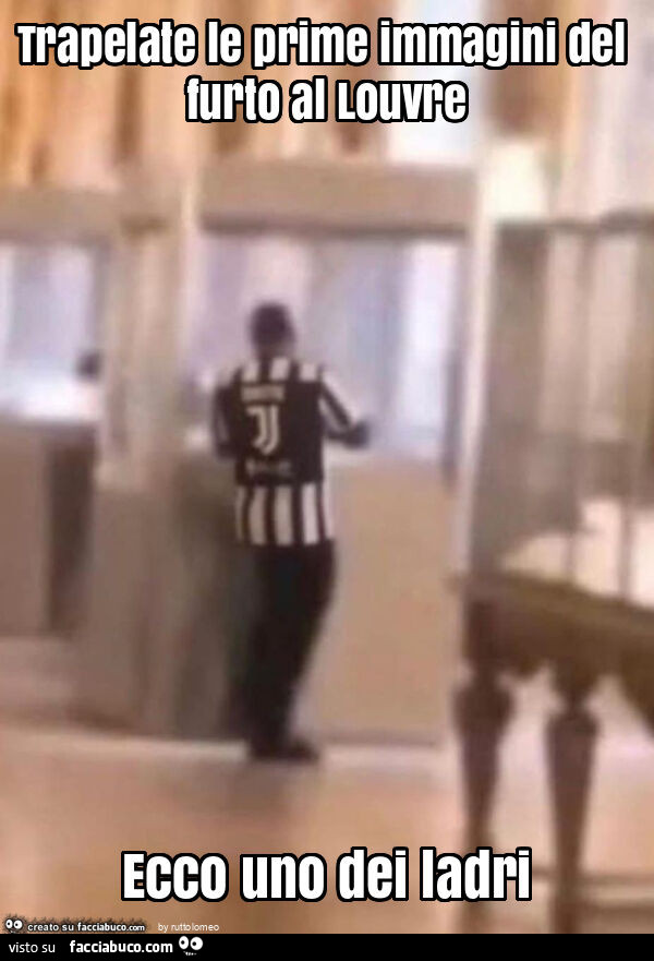 Trapelate le prime immagini del furto al louvre ecco uno dei ladri