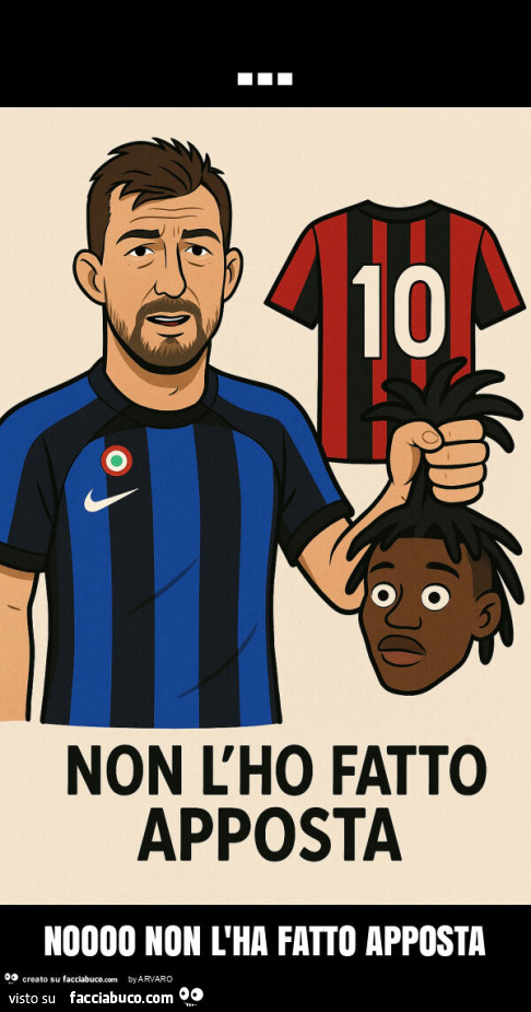 … noooo non l'ha fatto apposta