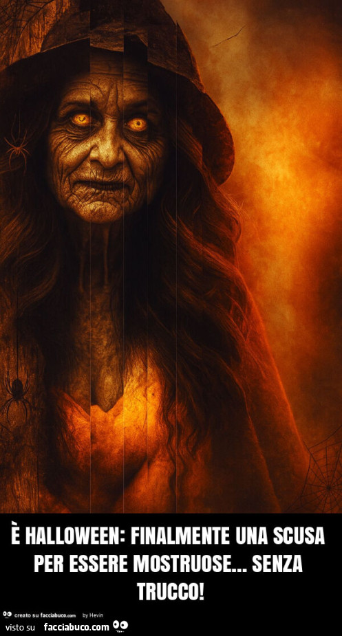 È halloween: finalmente una scusa per essere mostruose… senza trucco