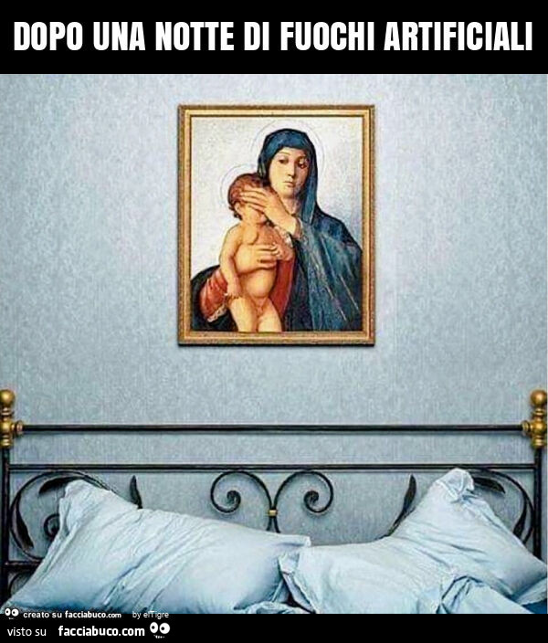 Dopo una notte di fuochi artificiali