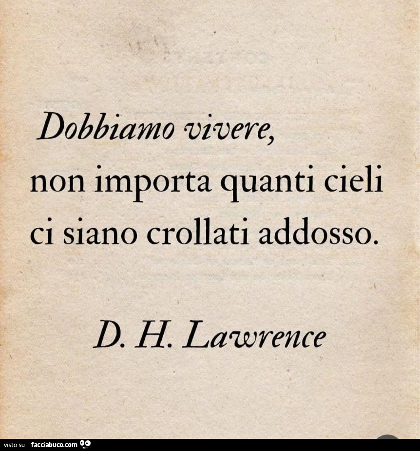 Dobbiamo
