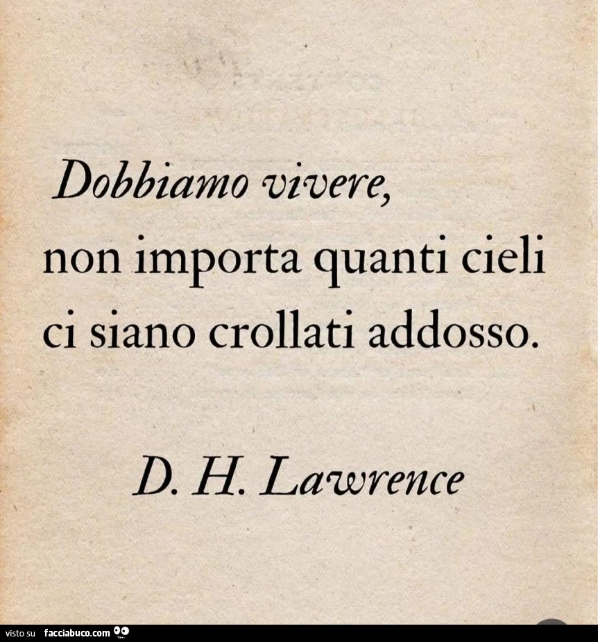 Dobbiamo