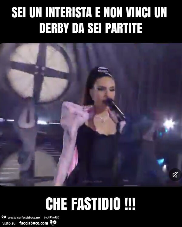 Sei un interista e non vinci un derby da sei partite che fastidio