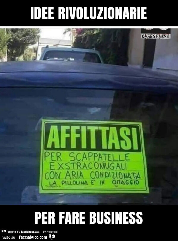 Idee rivoluzionarie per fare business