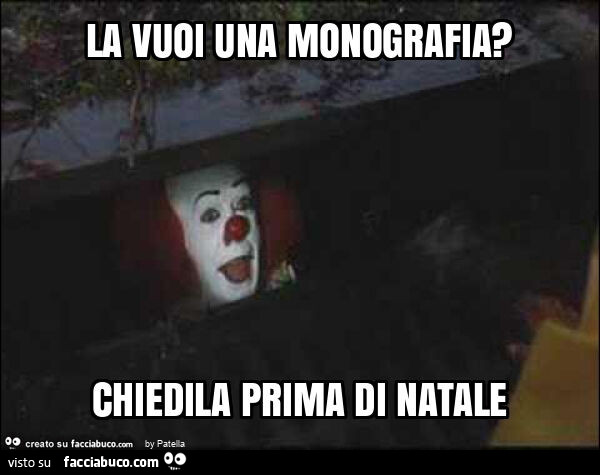 Monografie: termine di scadenza