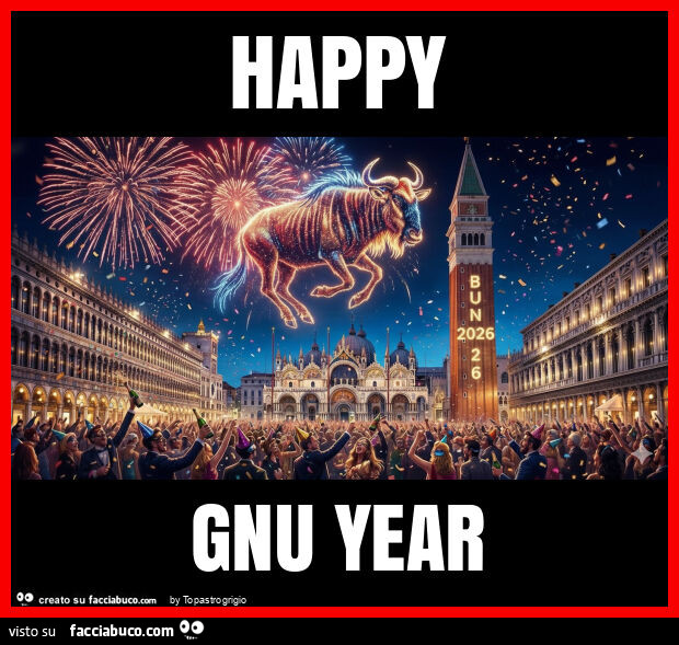 Happy gnu year
