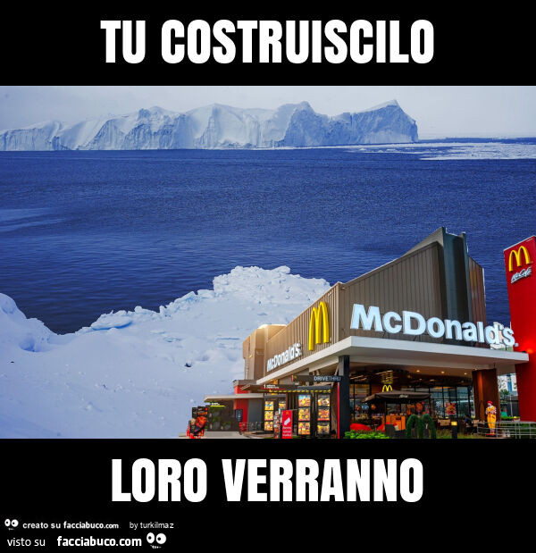 Tu costruiscilo loro verranno