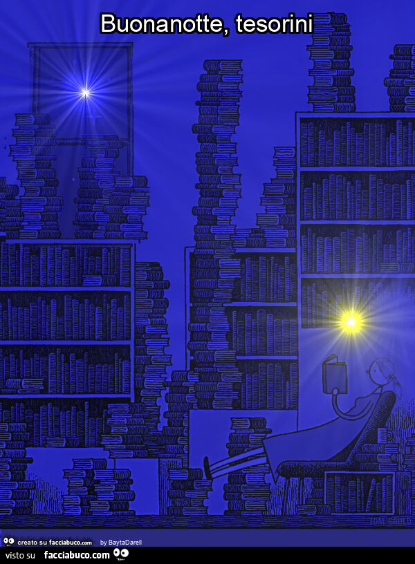 Buonanotte, tesorini. Da Tom Gauld