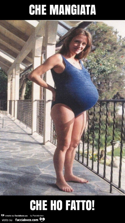 Che mangiata che ho fatto