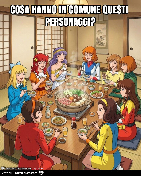 Cosa hanno in comune questi personaggi?