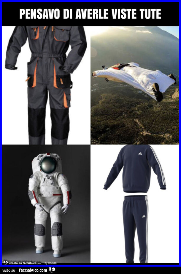 Pensavo di averle viste tute