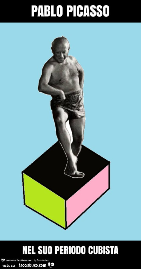Pablo picasso nel suo periodo cubista