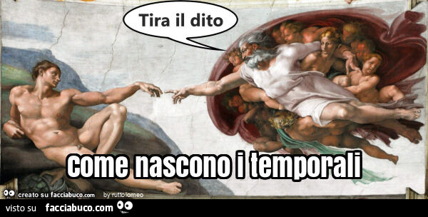 Come nascono i temporali