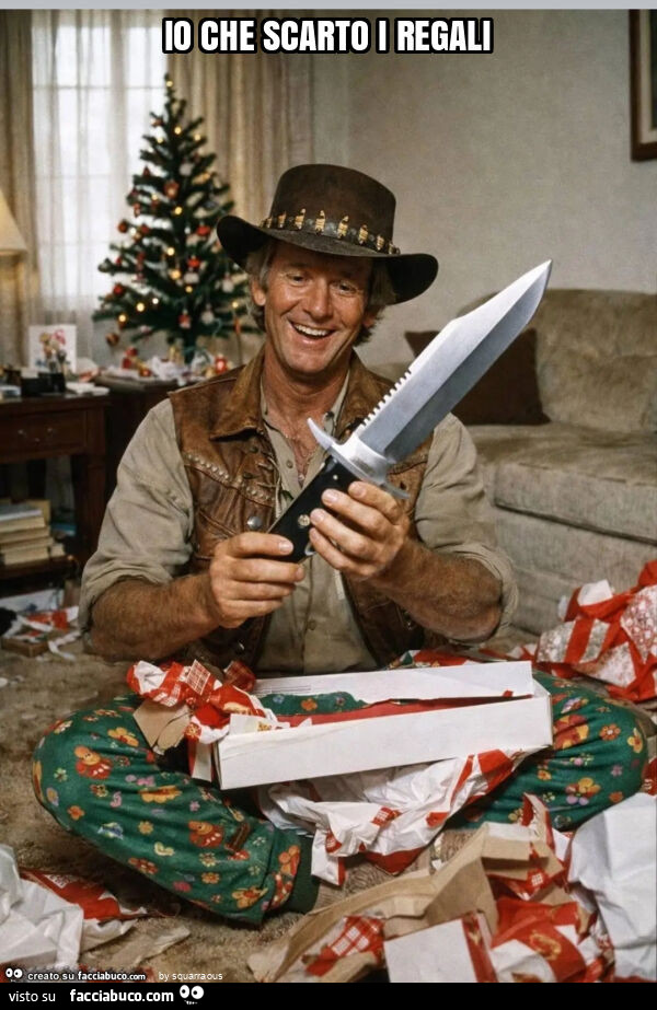 Io che scarto i regali