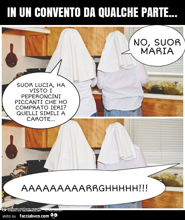 In un convento da qualche parte