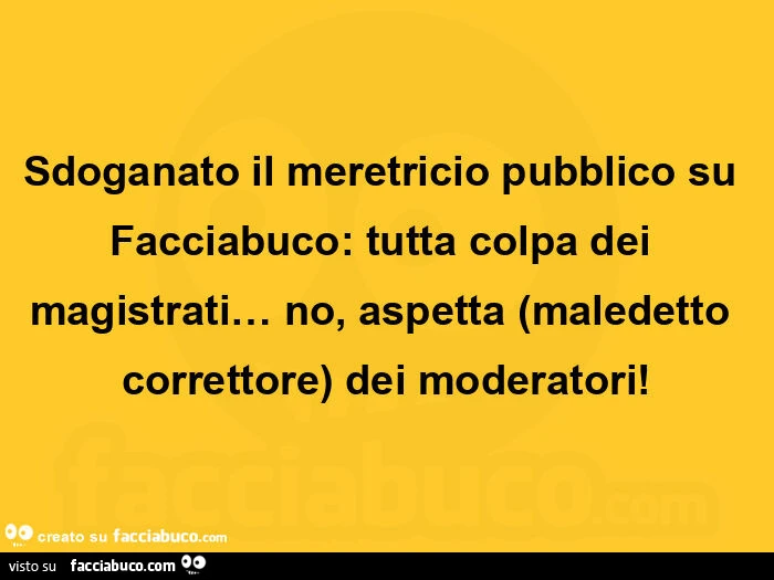 Magistrati e moderatori
