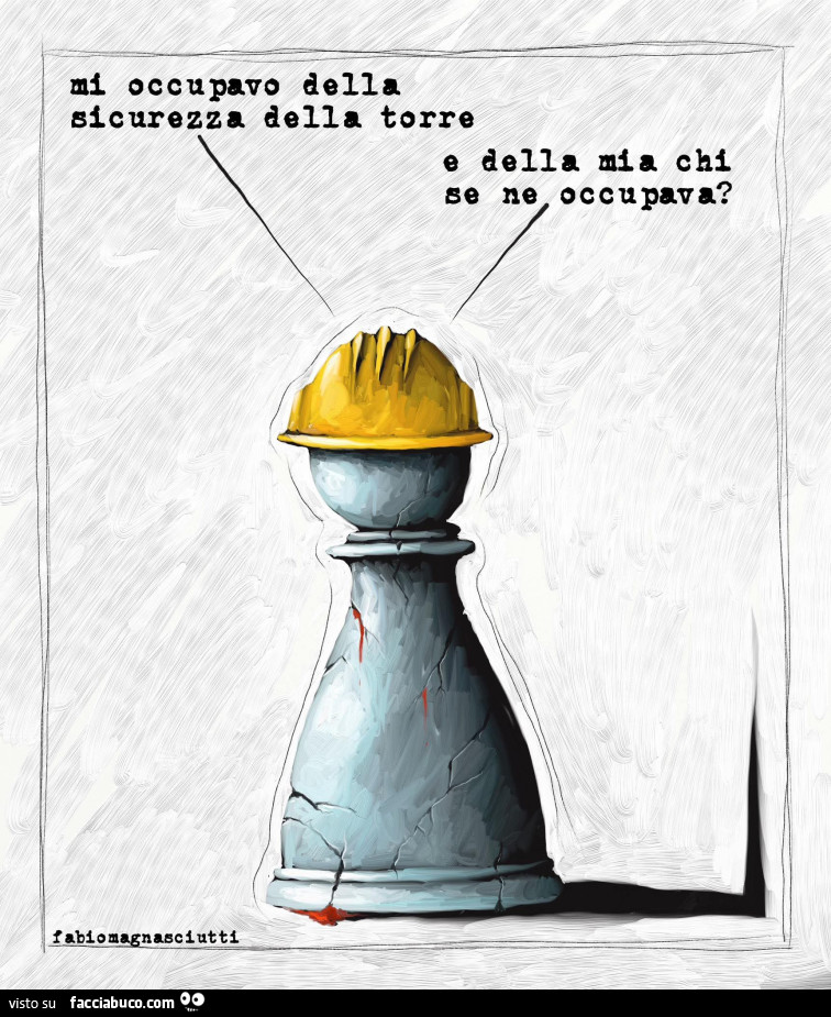 Mi occupavo della sicurezza della torre e della mia chi se ne occupava?