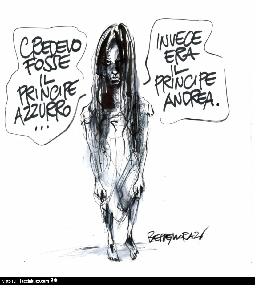 Credevo fosse il principe azzurro, invece era il principe Andrea