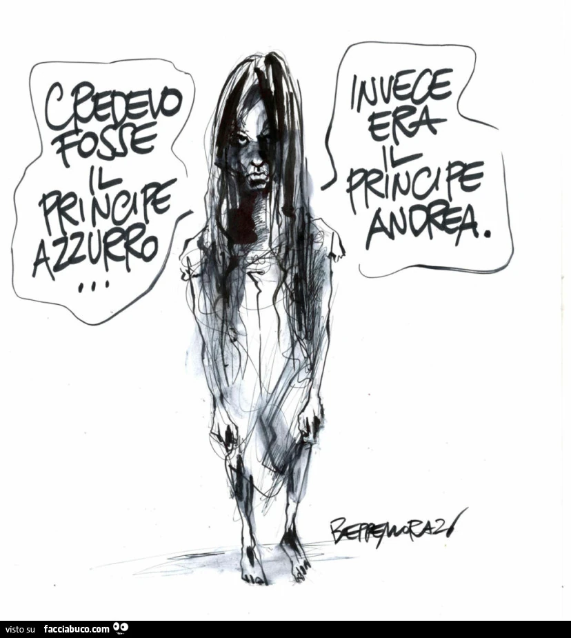 Credevo fosse il principe azzurro, invece era il principe Andrea